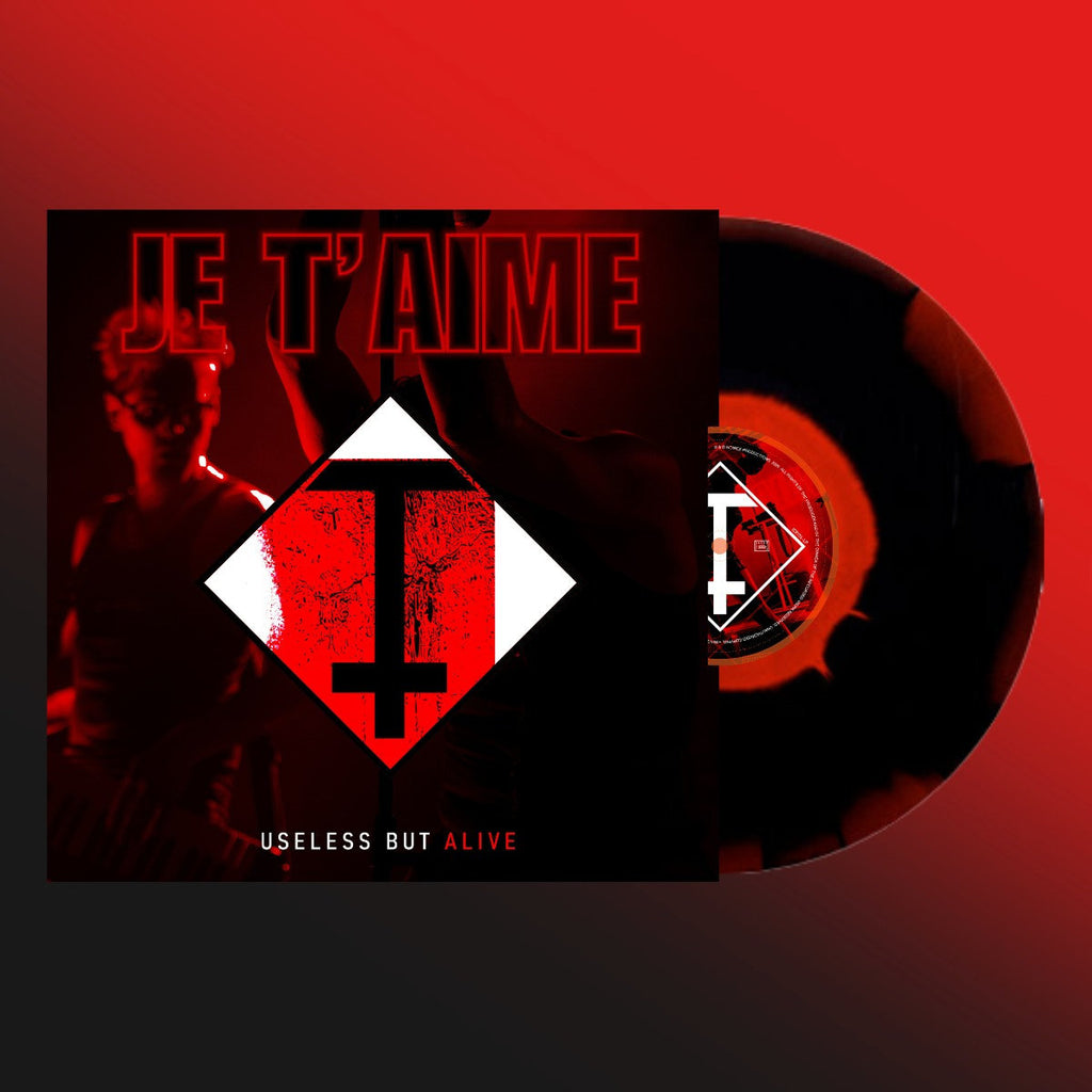 Je T'Aime - Useless but Alive / Limited Black & Red Swirl