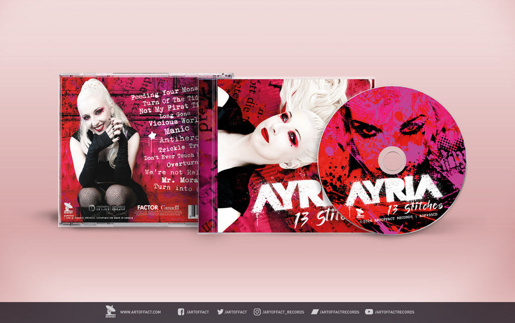 Ayria - 13 Stitches / +2 Bonus Tracks