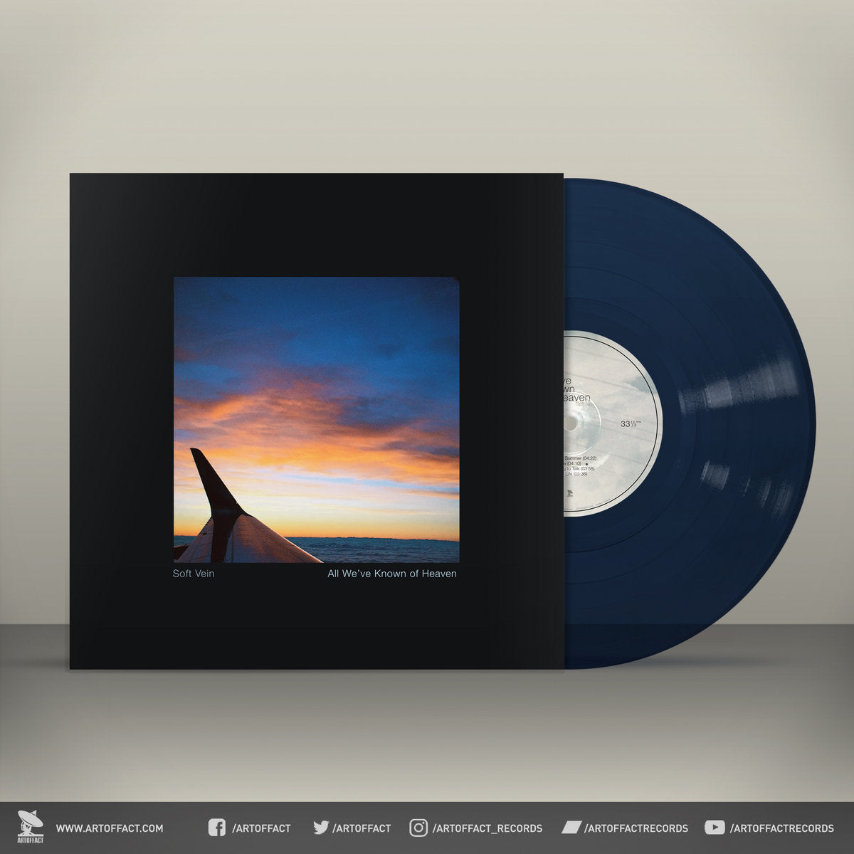 Soft Vein - All We've Known of Heaven / Limited Dark Blue Edition
