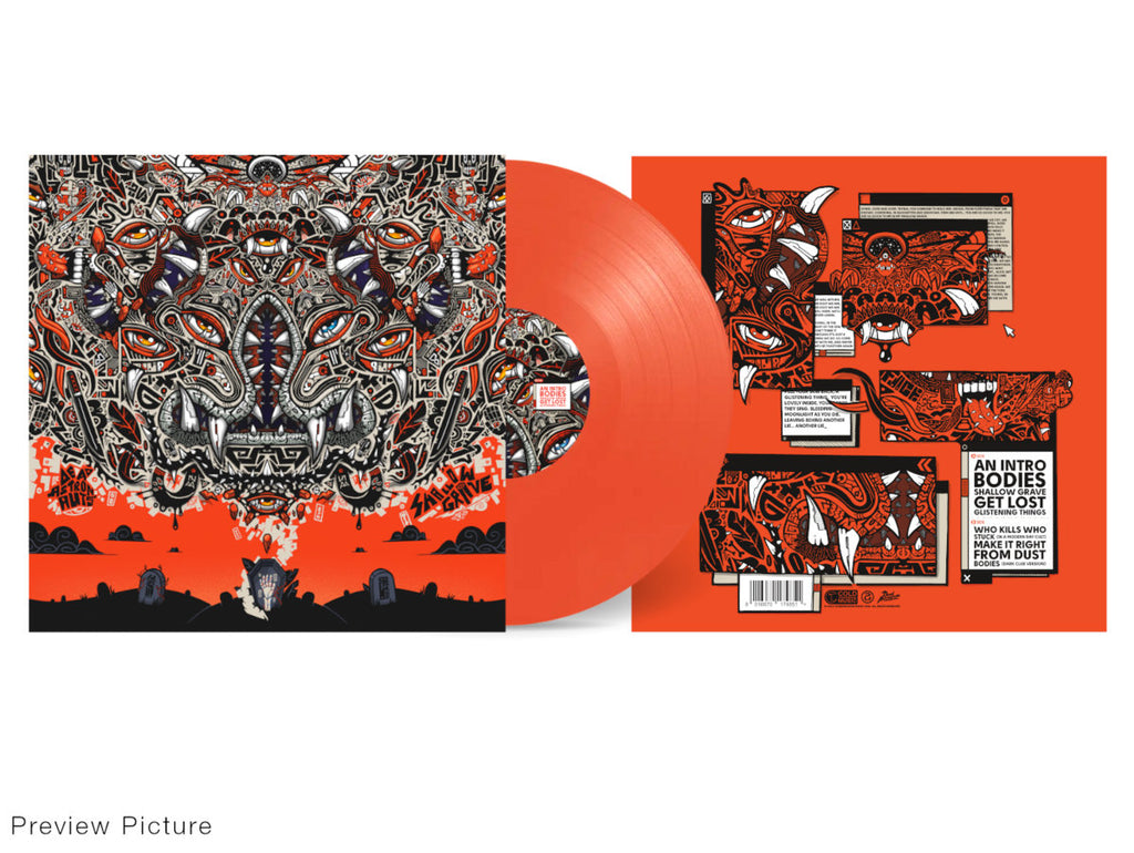 Dead Astronauts - Shallow Grave / Limited Solid Orange Edition