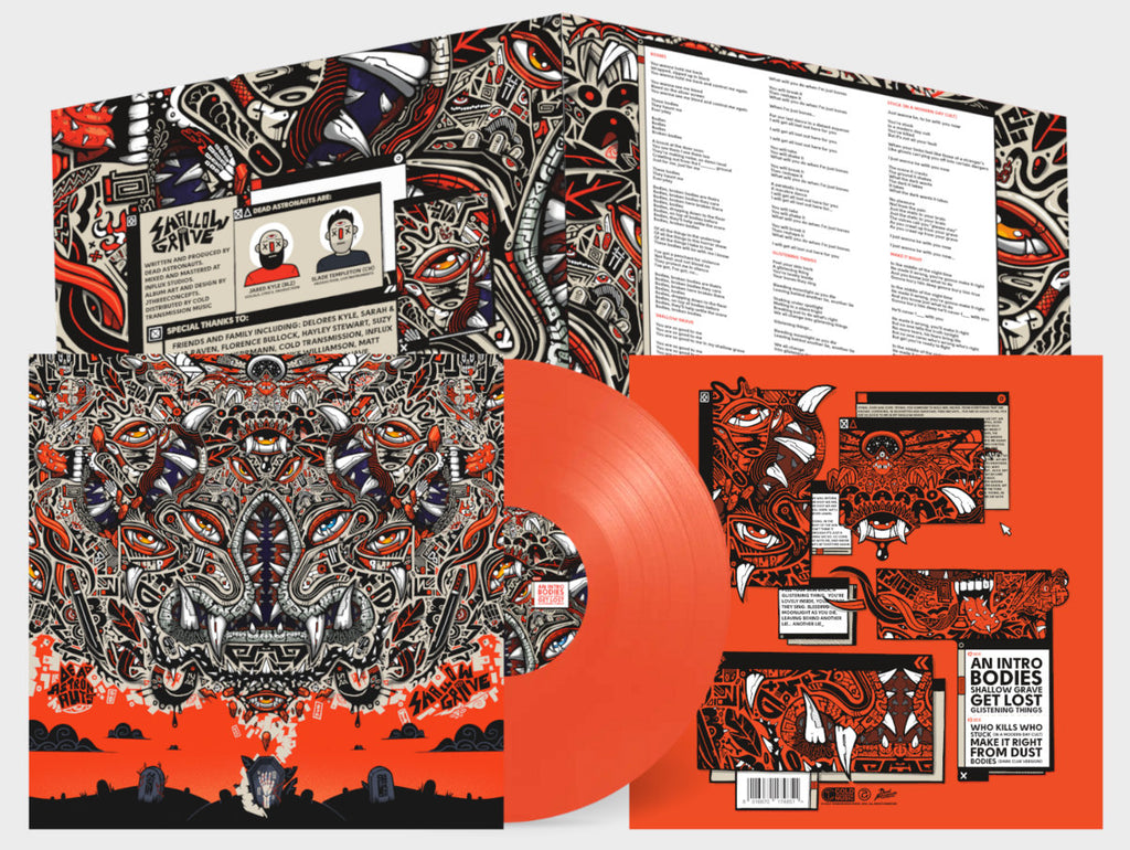 Dead Astronauts - Shallow Grave / Limited Solid Orange Edition