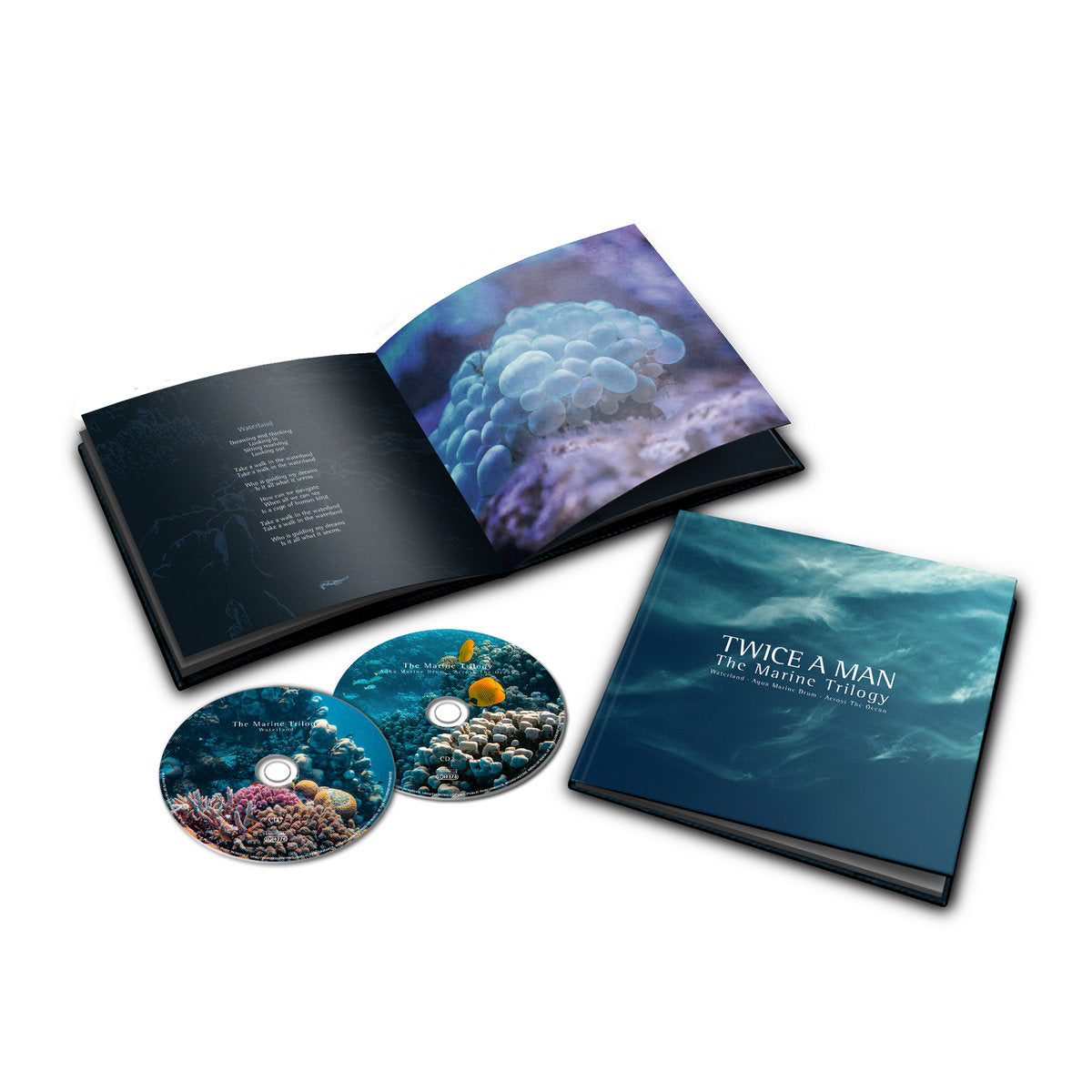 Twice A Man - The Marine Trilogy (Waterland / Aqua Marine Drum / Across The Ocean) / Limited Artbook Edition