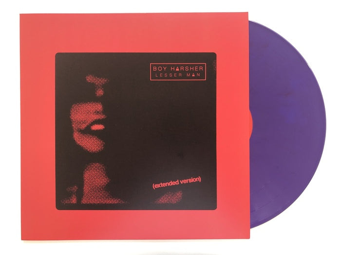 Boy Harsher - Lesser Man (Extended Version) / Limited Red Marbled Edition