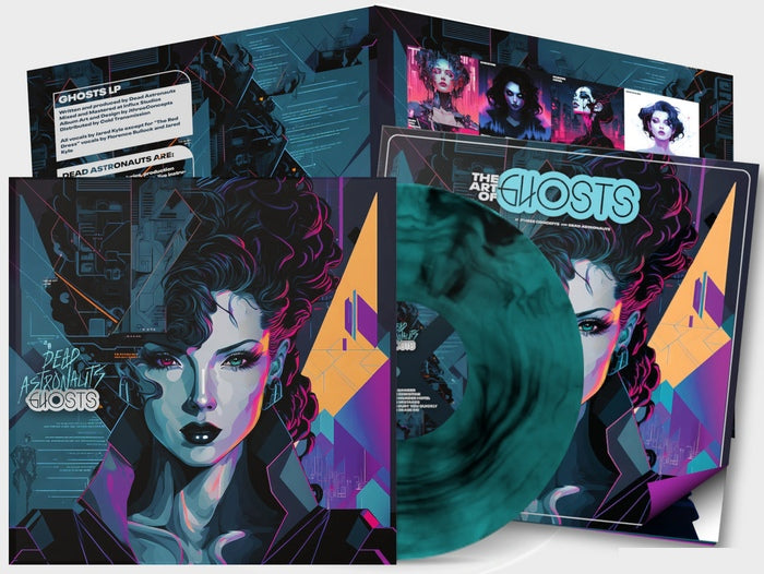Dead Astronauts - Ghosts / Limited Deluxe Gatefold Transparent Green/Black Galaxy Edition