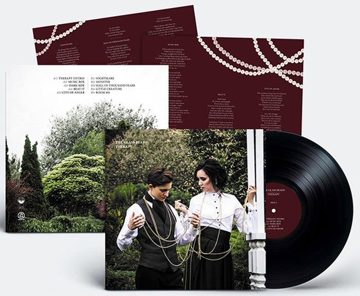 The Glass Beads - Therapy (2nd print) / Limited Black Edition