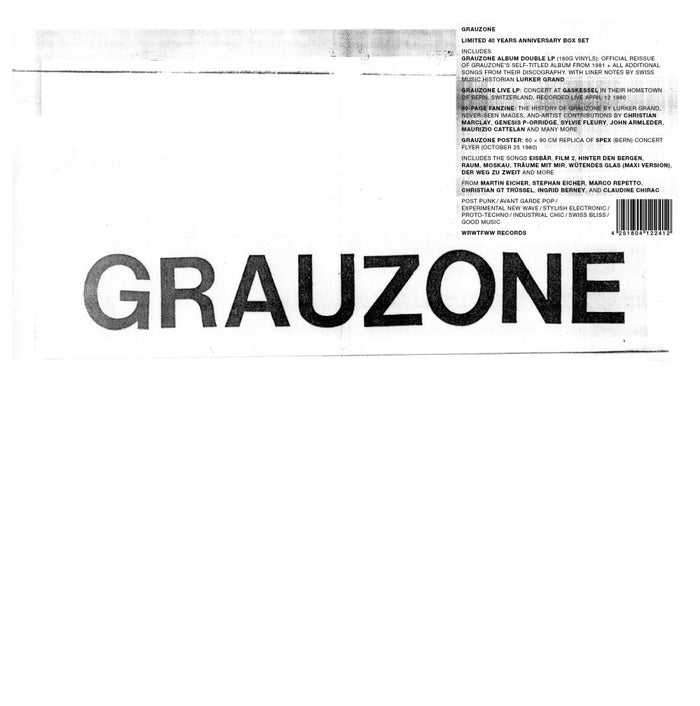 Grauzone - Grauzone - Limited 40 Years Anniversary Boxset