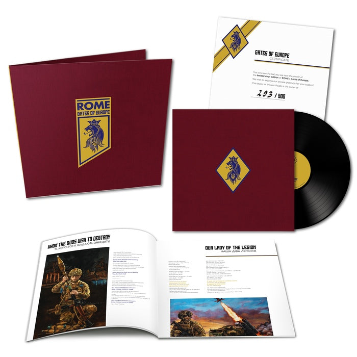 Rome - Gates Of Europe / Limited Deluxe Gatefold Edition